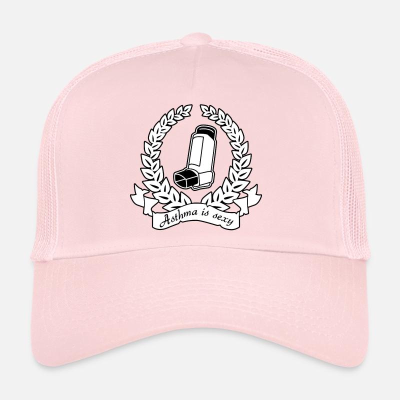 Asthma Is Sexy – Nerd Flirt Saying & Gift Trucker Cap