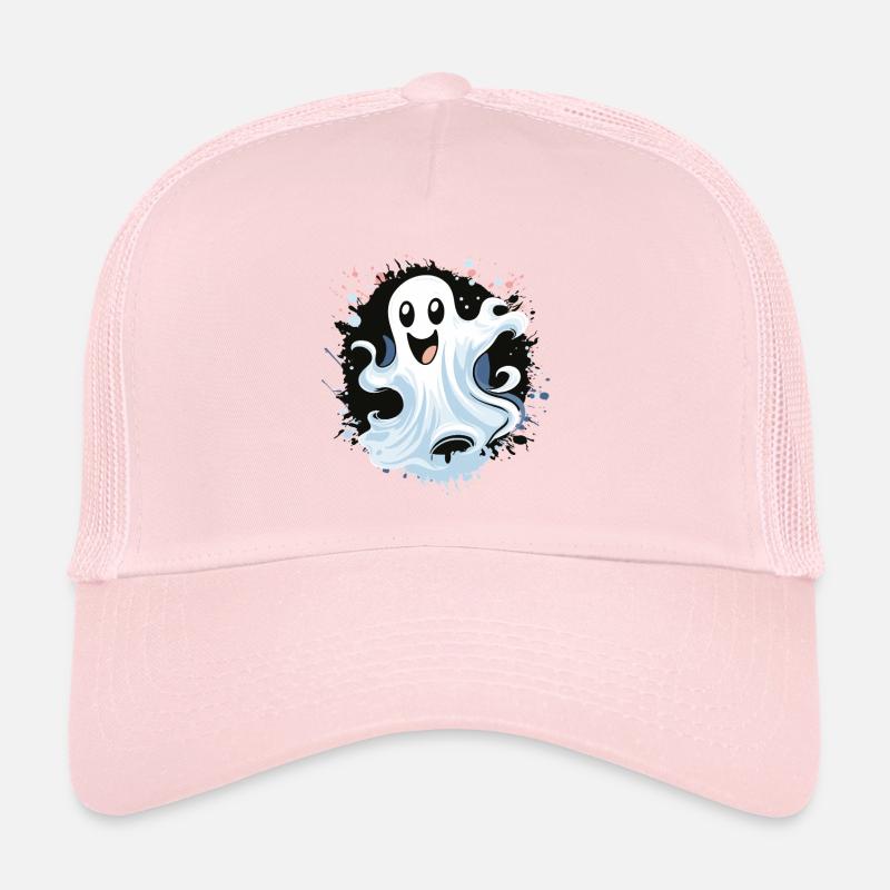 Fröhlicher Geister Spritzer Trucker Cap