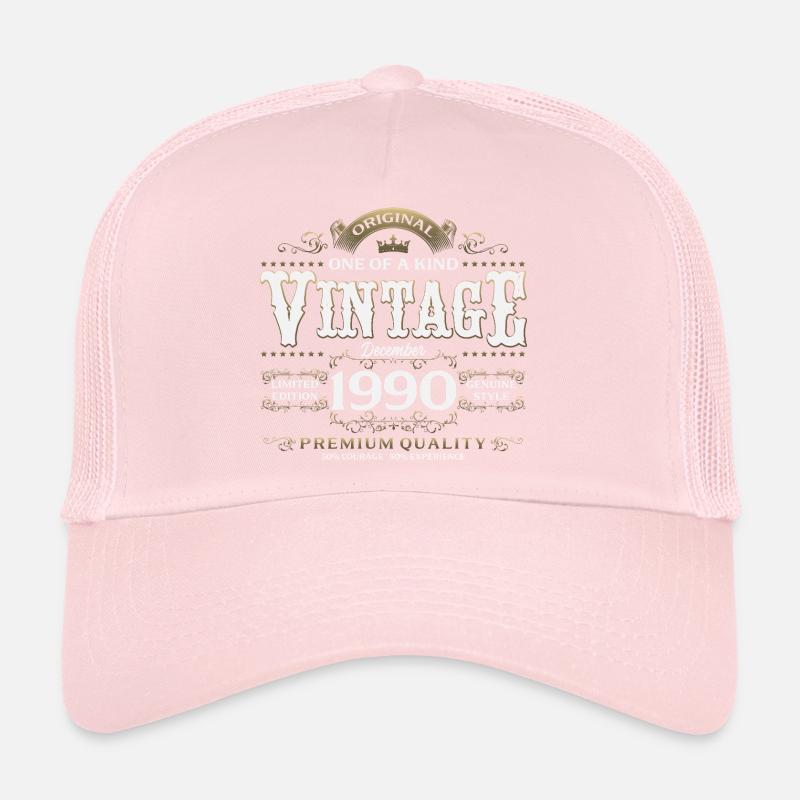 35e anniversaire Millésime Décembre 1990 Casquette trucker 