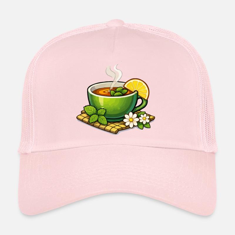 Grüner Kräutertee mit Zitrus Trucker Cap