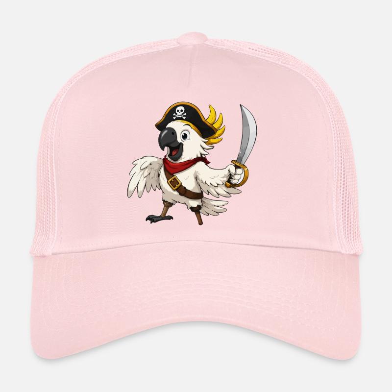 Aventure pirate du Capitaine Perroquet Casquette trucker 