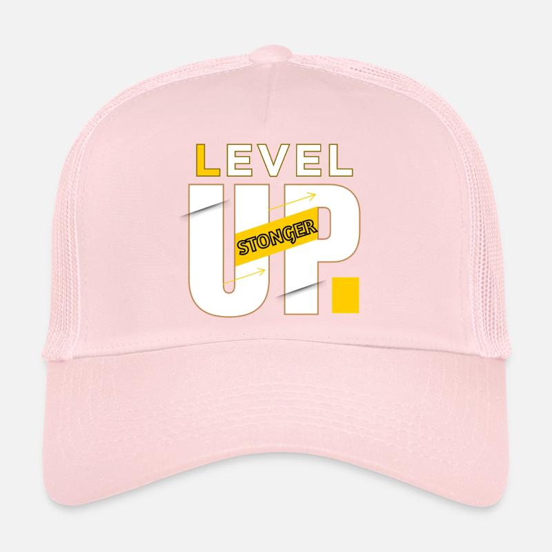 Level Up Graphics Power Trucker Cap