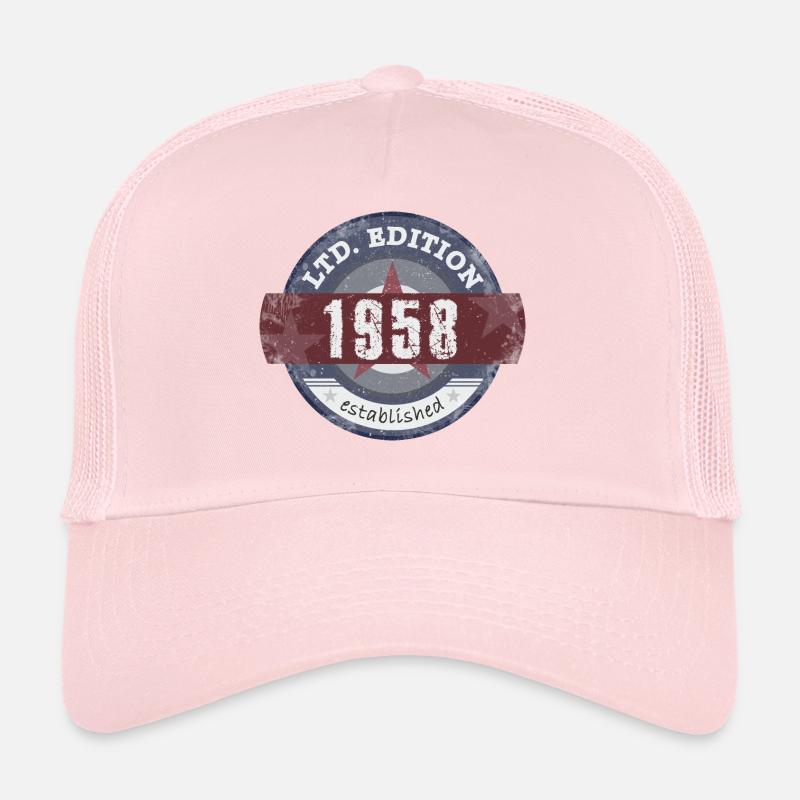 LtdEdition 1958 - Trucker Cap - pale pink
