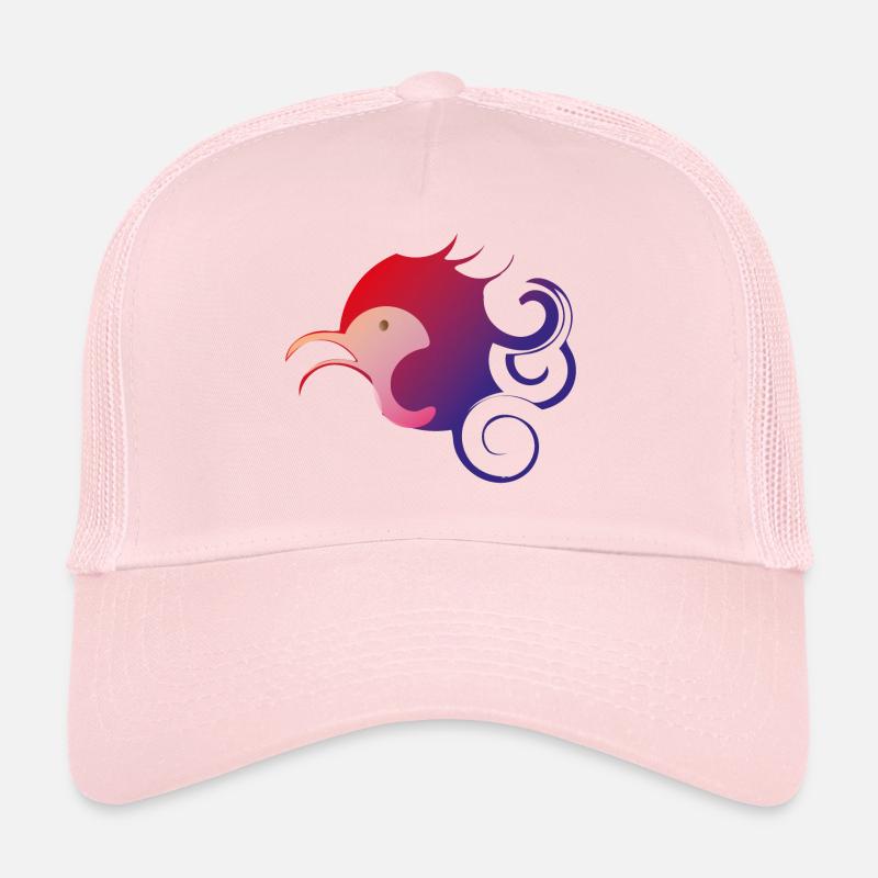 colibri - Casquette trucker  - rose pâle