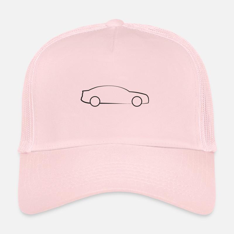 Auto - Trucker Cap - Hellrosa