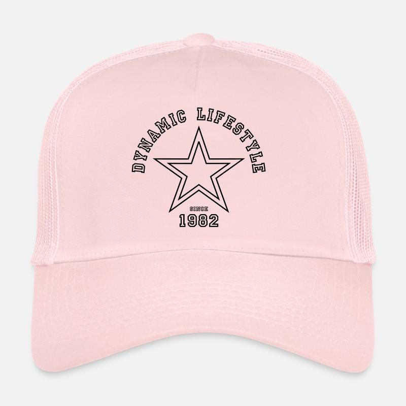 Style de vie dynamique 1982 Casquette trucker 