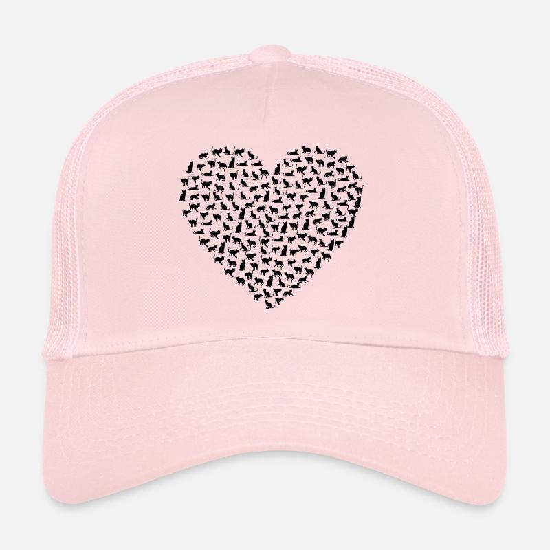 Cat Heart Casquette trucker 