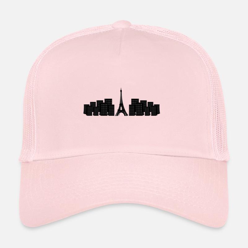 tour Eiffel Casquette trucker 