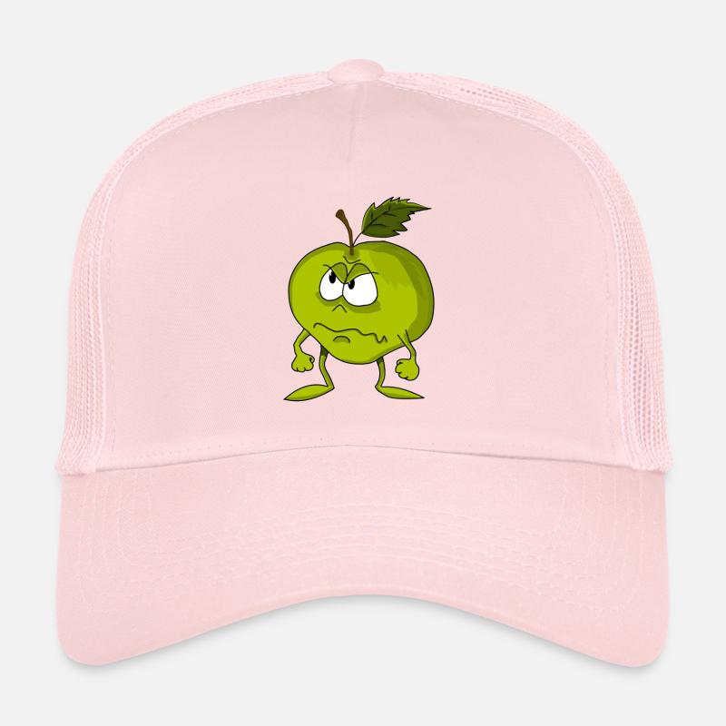 pomme verte Grim visage Casquette trucker 