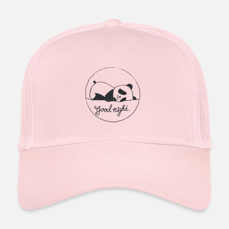 Gute Nacht Panda - Trucker Cap - Hellrosa