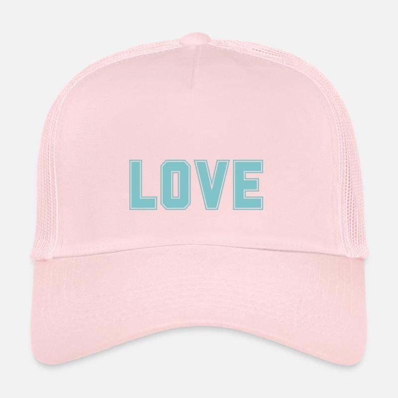 L’AMOUR est le plus important + le plus fort de l’univers Casquette trucker 