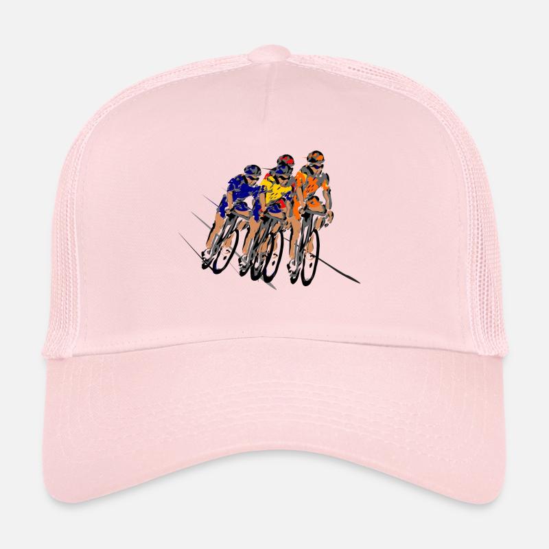 Radsport - Trucker Cap - Hellrosa