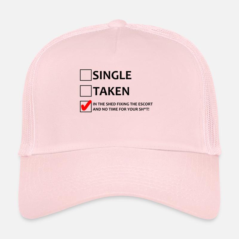 Dans le hangar fixant l'escorte! Casquette trucker 
