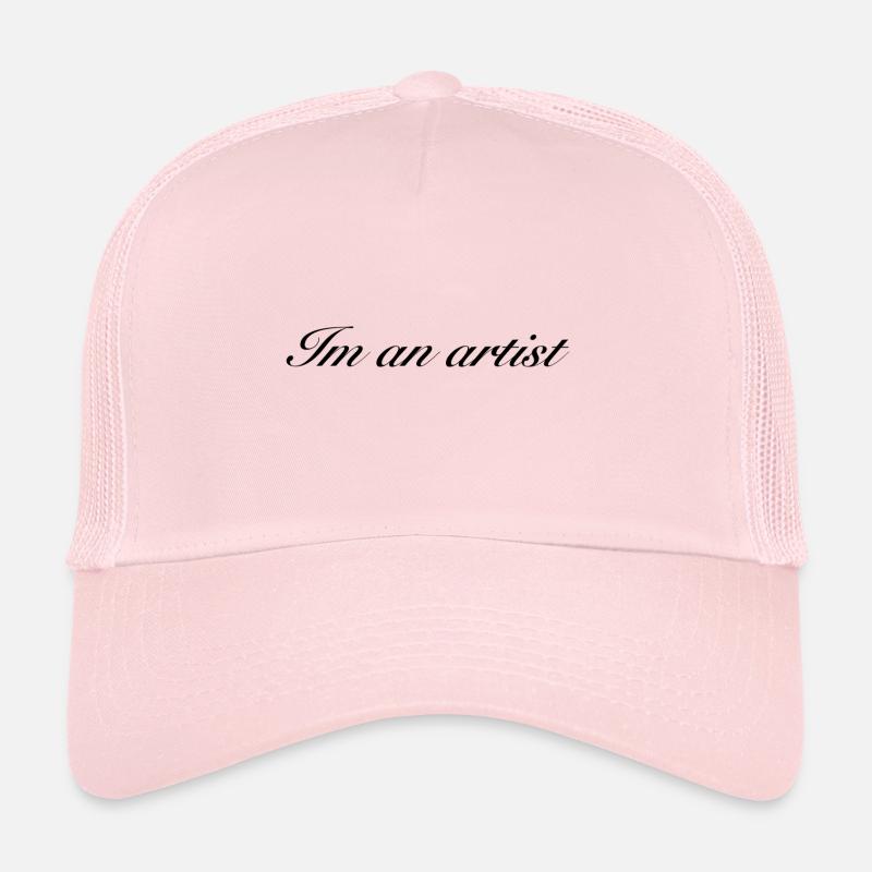 Im an artist SCHWARZ Trucker Cap