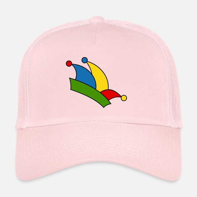 Narrenkappe - Trucker Cap - Hellrosa