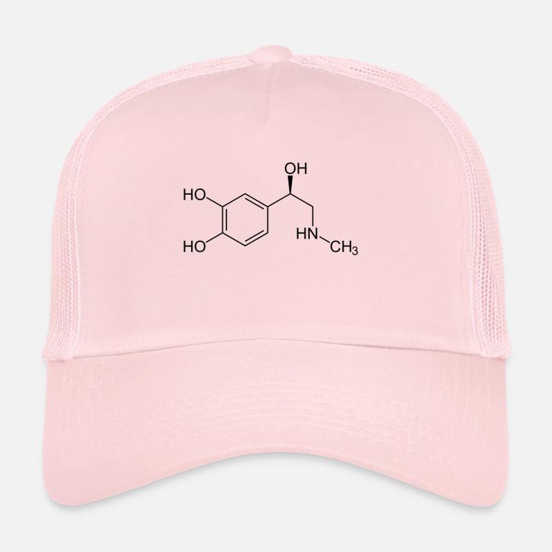 Formule structurale d'adrénaline Casquette trucker 
