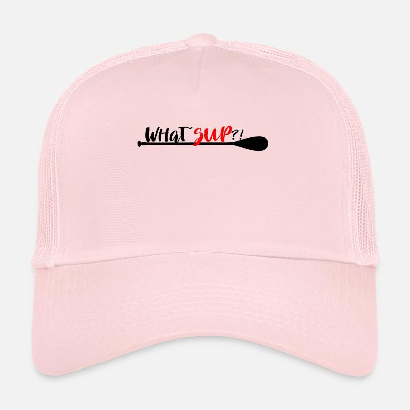 What´SUP Stand Up Paddle Enthusiast? - Trucker Cap - Hellrosa