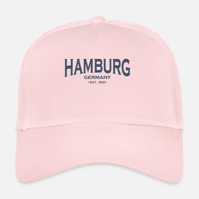 Hamburg - Trucker Cap - Hellrosa