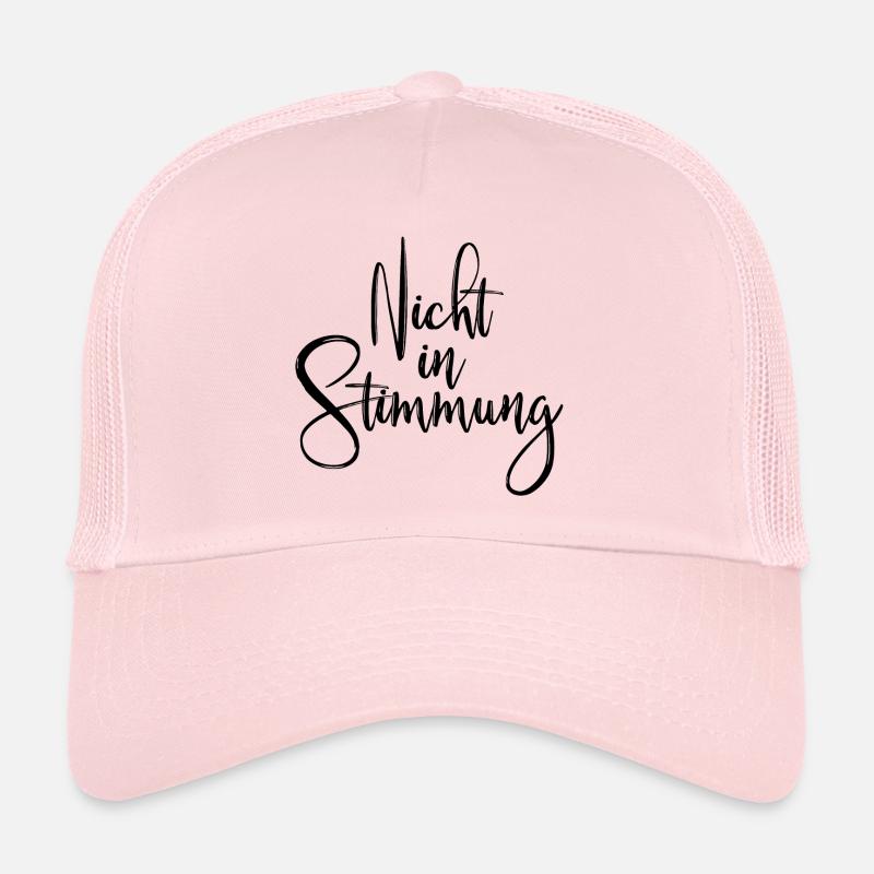 Nicht in Stimmung  - Trucker Cap - Hellrosa
