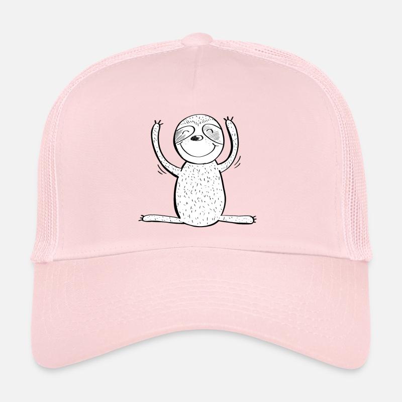 Happy Sloth - Comic - Animals Trucker Cap