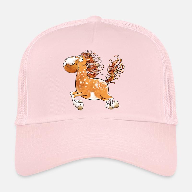Flottes Pferd I Pferdemotiv Fun Trucker Cap