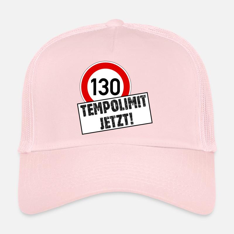 Tempolimit 130 Jetzt Trucker Cap