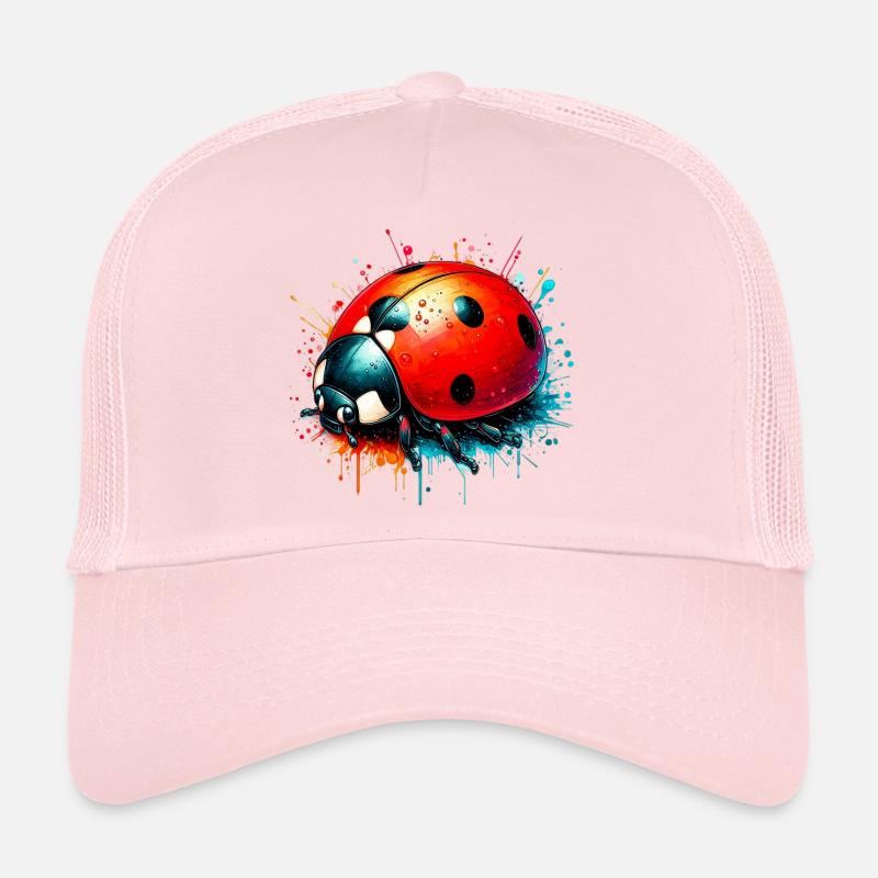 Ladybird - Trucker Cap - pale pink