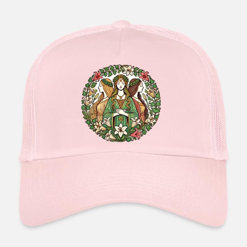 Triple Moon Goddess Trucker Cap