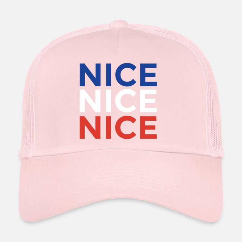 Nice Nice Nice: The Authentic Nice Souvenir Trucker Cap
