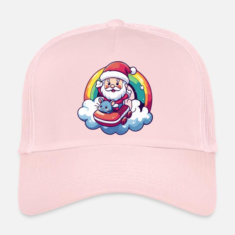 Souris Père Noël Casquette trucker 