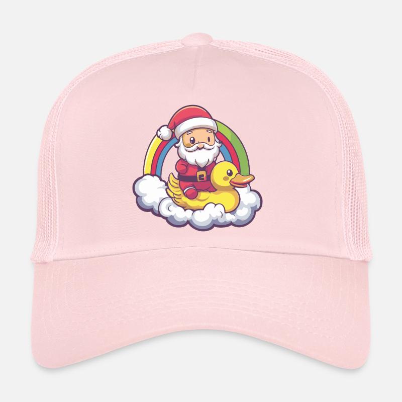 Noël canard Père Noël Casquette trucker 