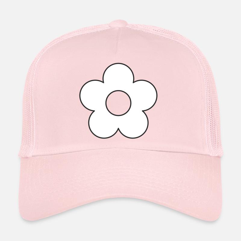Blume minimalistisch Trucker Cap
