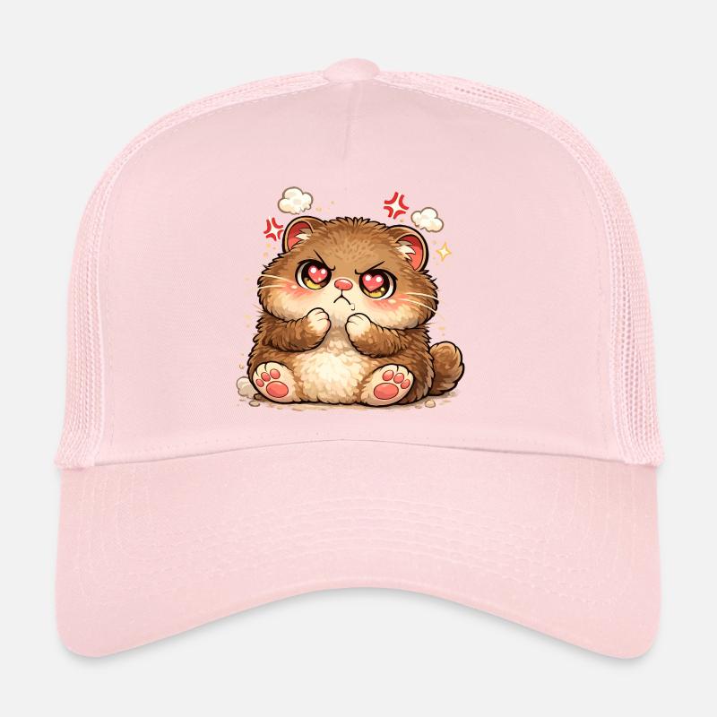 Kitten with heart eyes Trucker Cap
