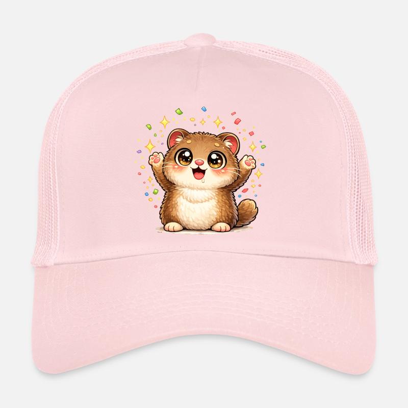 Cuddly Kitten Jubilee Party Trucker Cap