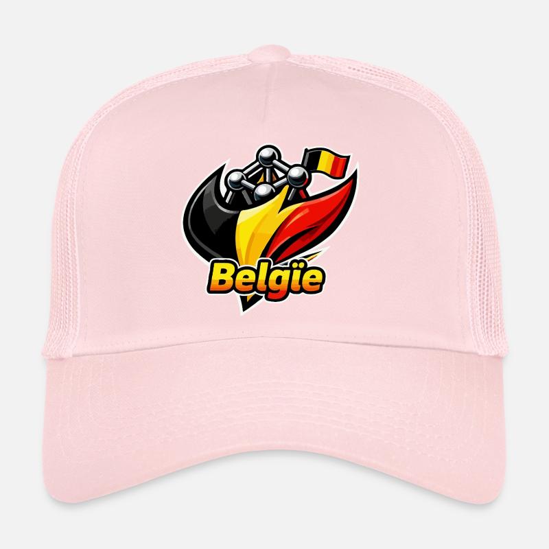 Logo de la Belgique Casquette trucker 