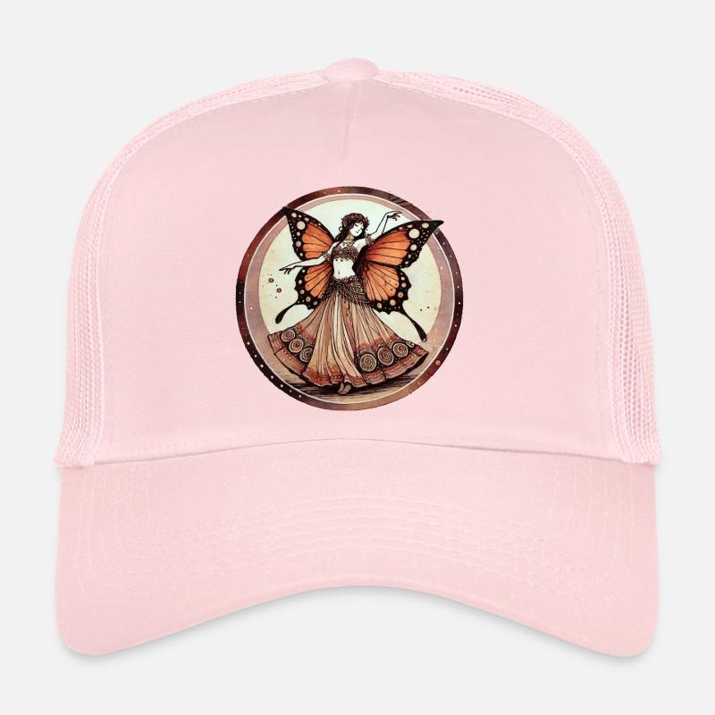 Fée Papillon dans le Gala Circulaire Casquette trucker 