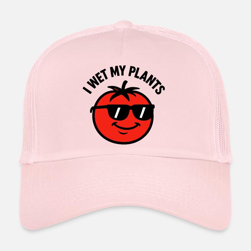 Je Mouille Mes Plantes Tomate Jardinage Casquette trucker 