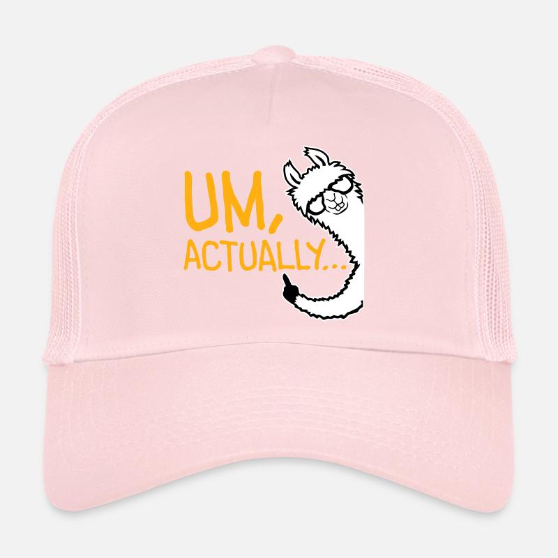 Lama Alpaga à nerd vraiment drôle Casquette trucker 