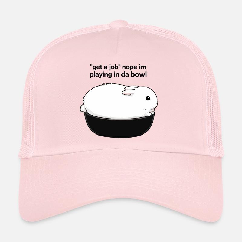 Funny bunny meme with putrid humor Trucker Cap