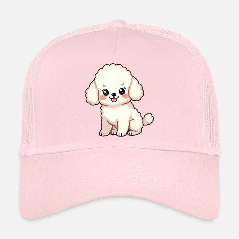 Caniche Chien Casquette trucker 