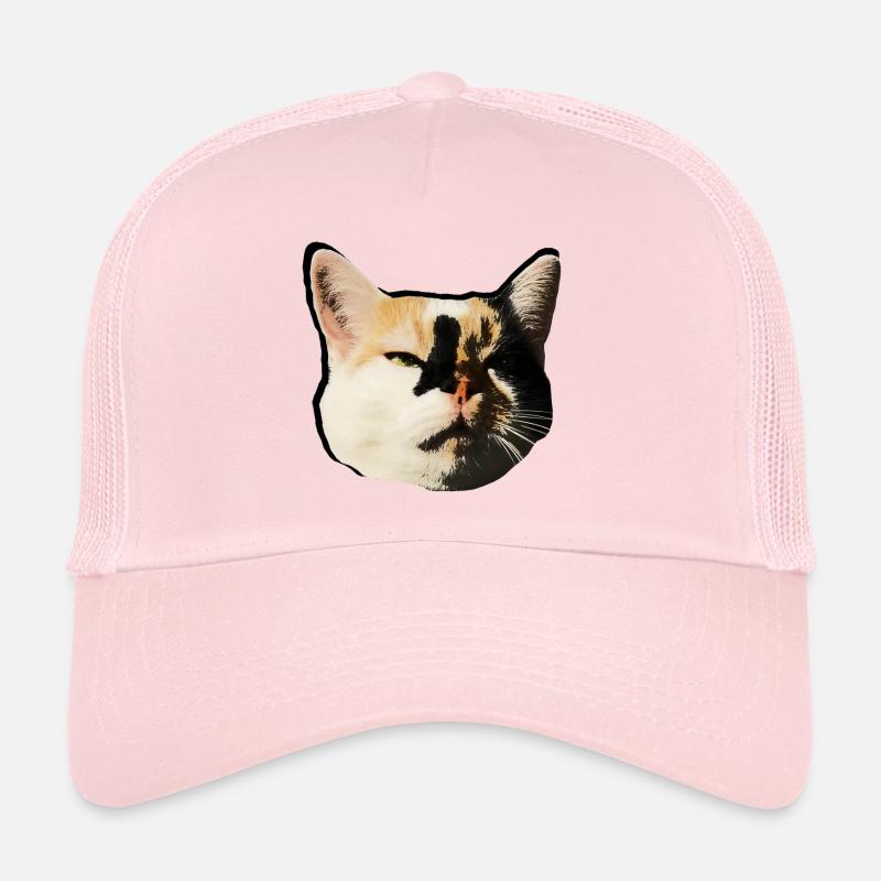 Lumi Cat - Trucker Cap - pale pink