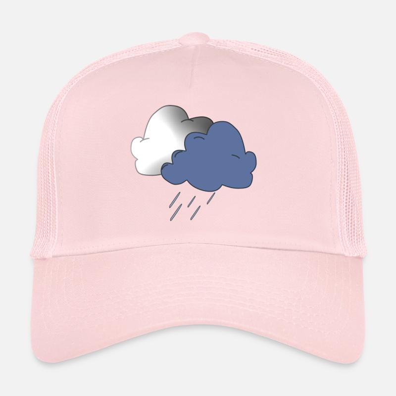 soleil arc-en-ciel nuages soleil météo cloud52 Casquette trucker 