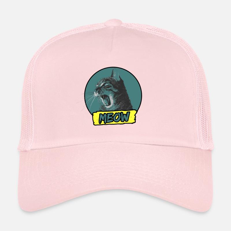 MEOW Katze Cat Trucker Cap