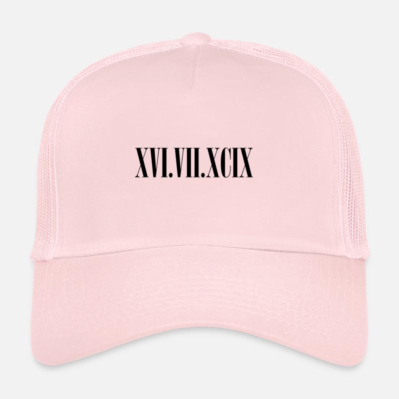 römische Zahlen Trucker Cap