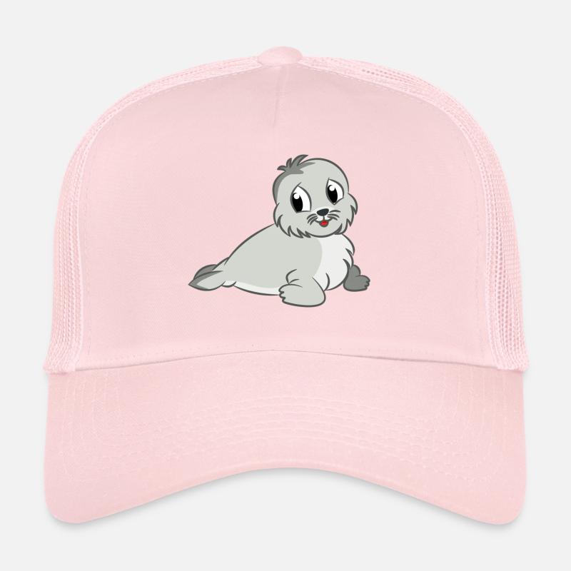 Baby Robbe - Trucker Cap - Hellrosa