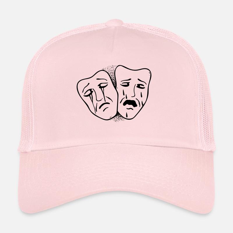 Trauer hinter Masken - Trucker Cap - Hellrosa