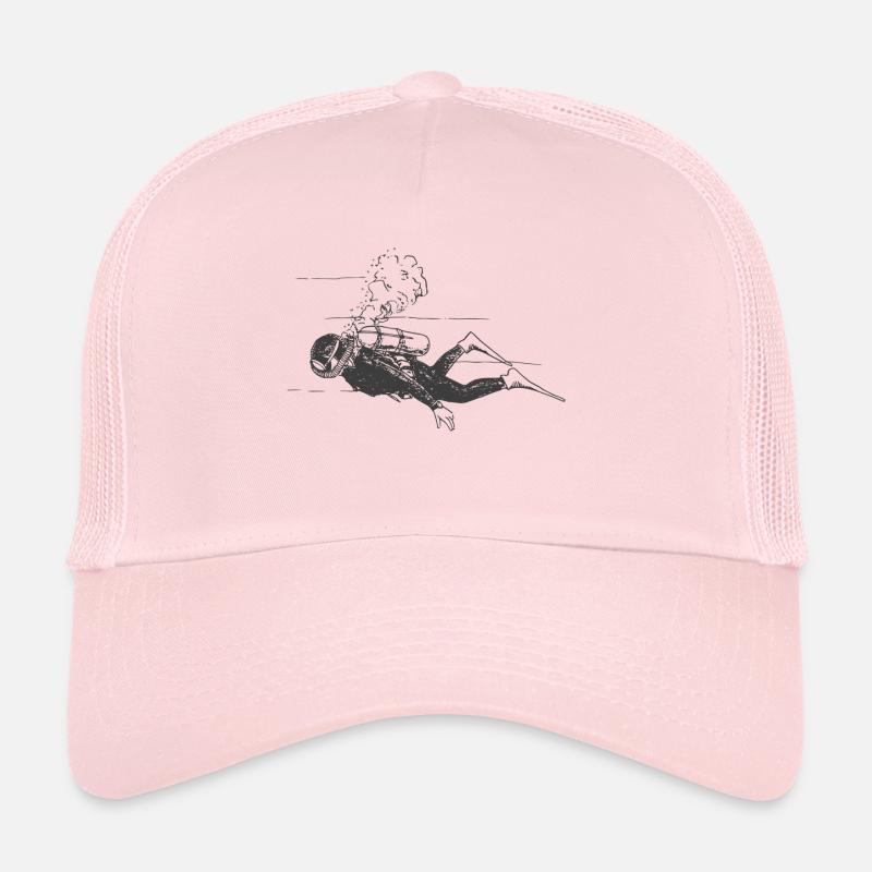 Taucher - Trucker Cap - Hellrosa
