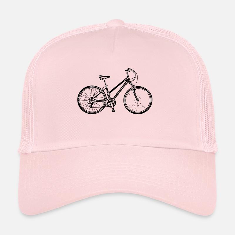 Fahrrad - Trucker Cap - Hellrosa