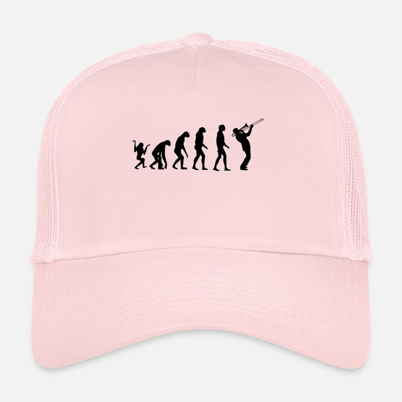 trombone évolution Casquette trucker 