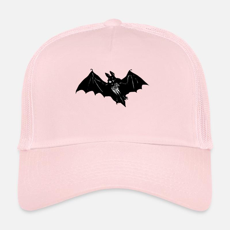 Fledermaus - Trucker Cap - Hellrosa